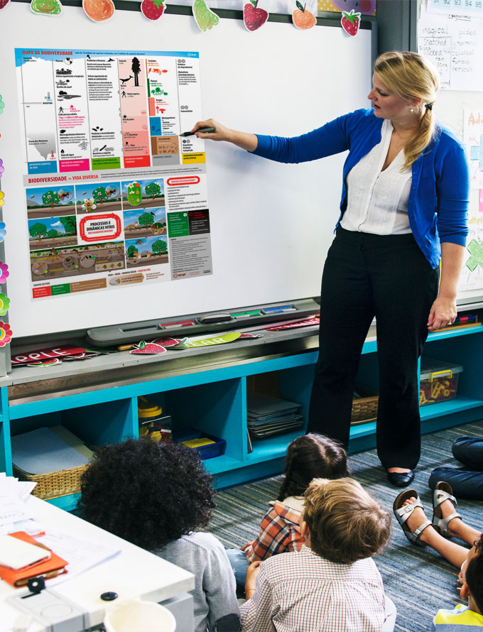 Mapa da biodiversidade